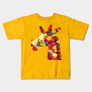 Unicorn Fruit Salad Kids T-Shirt